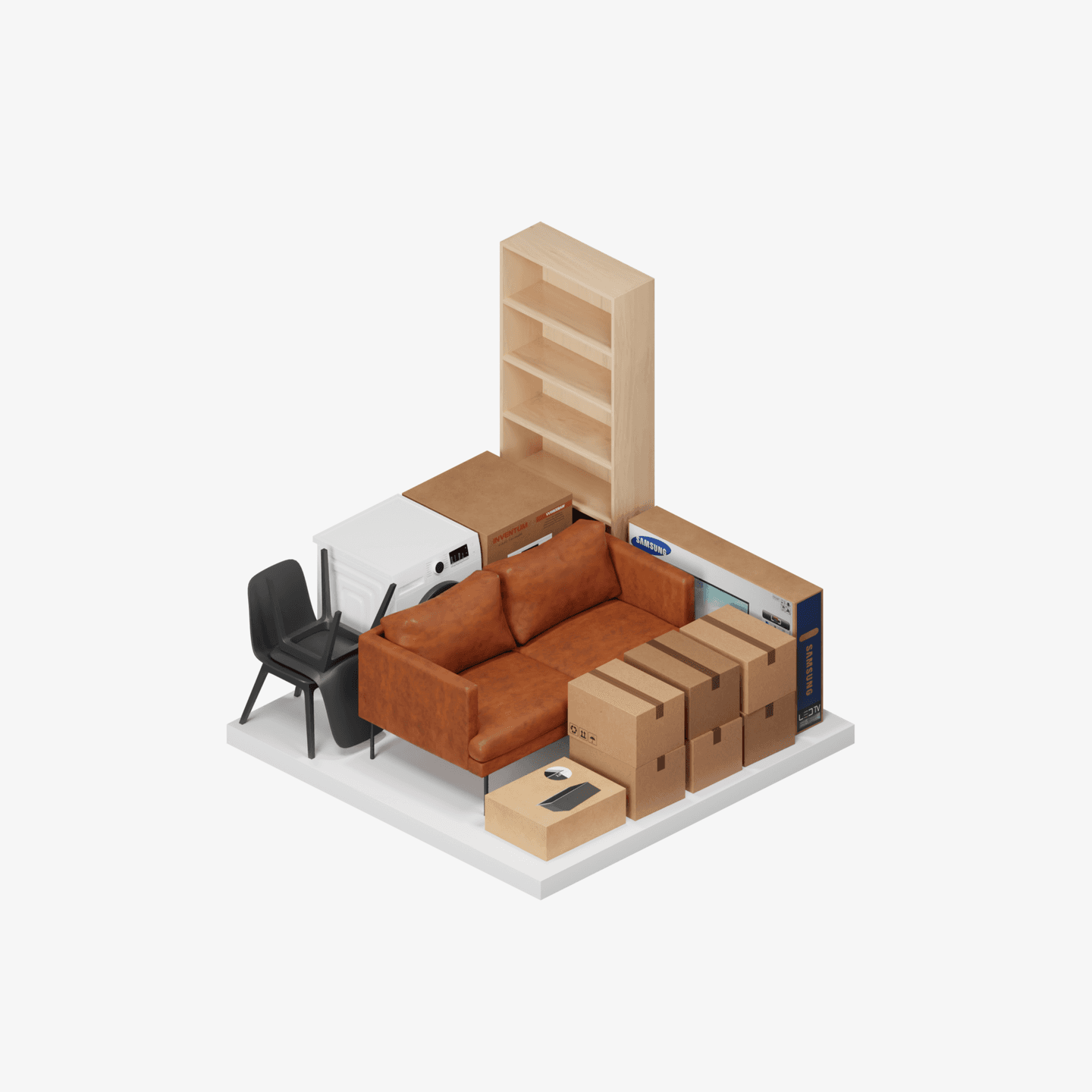 Inbox Storage Small opslagmaat — ideaal voor een studio of opruimactie